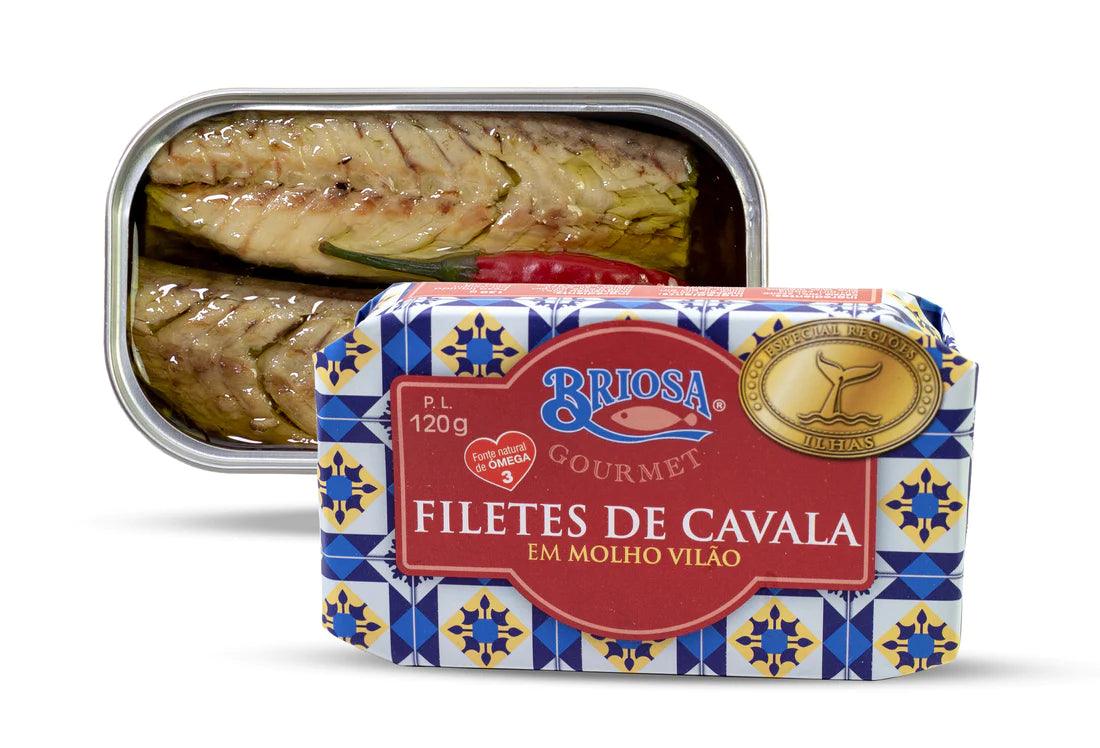 Filety makreli „Vilão“ w sosie | Briosa Gourmet