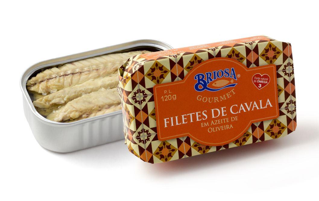 Filet z makreli w oliwie z oliwek Briosa GOURMET