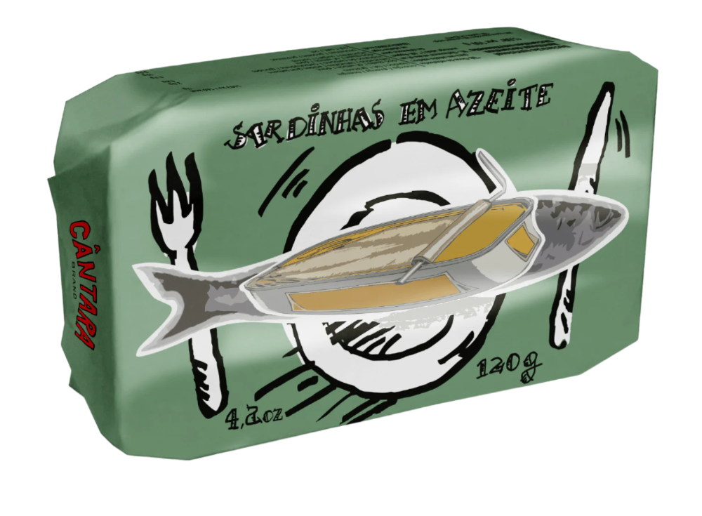 Sardynki w oliwie z oliwek Cantara CREATIVE