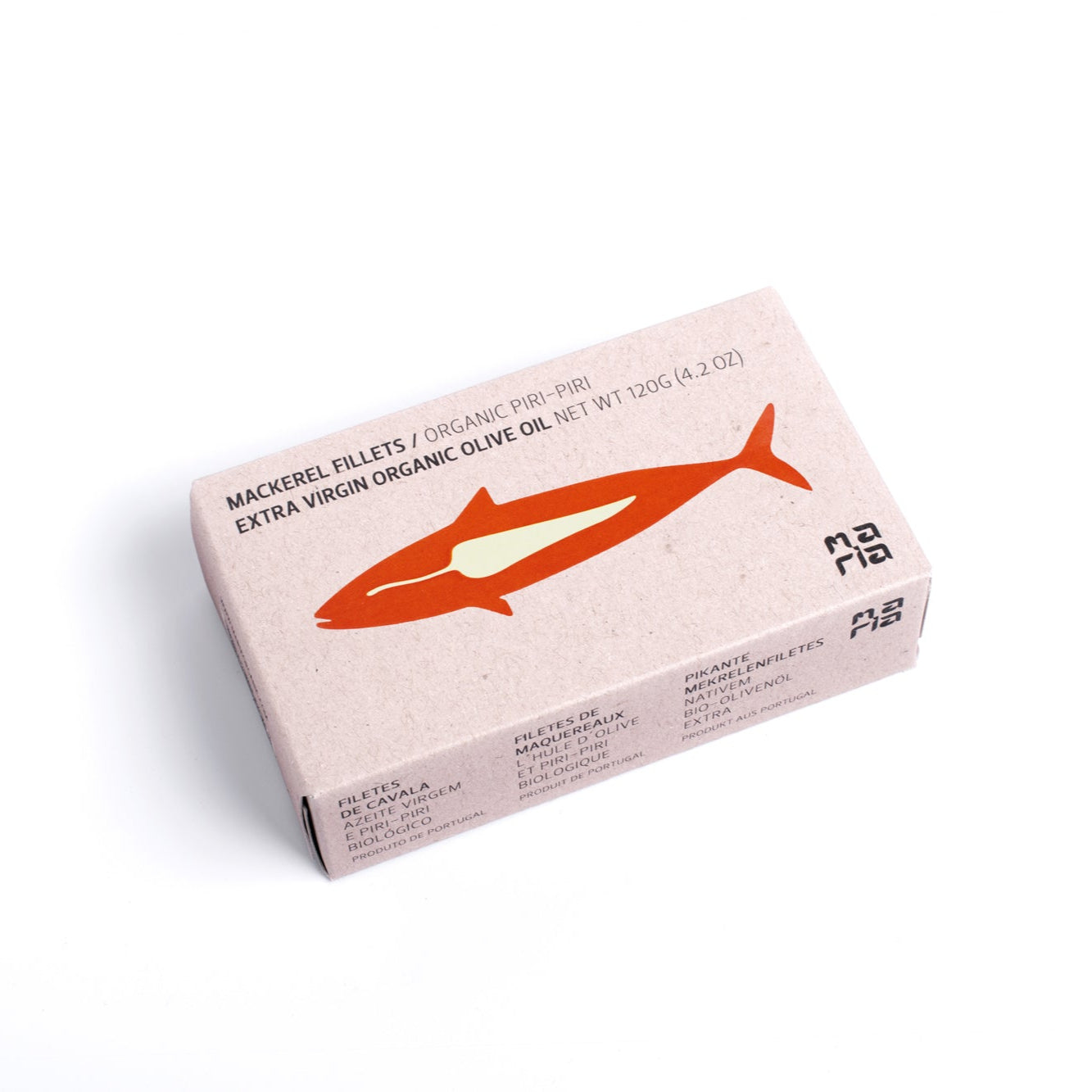 Filet z makreli w ekologicznej oliwie z oliwek extra virgin z chili (BIO)