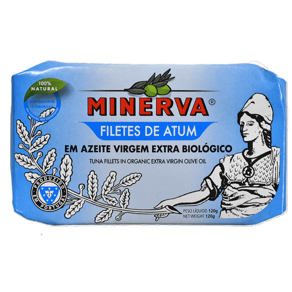 Filet z tuńczyka w ekologicznej oliwie z oliwek extra virgin | Minerva BIO