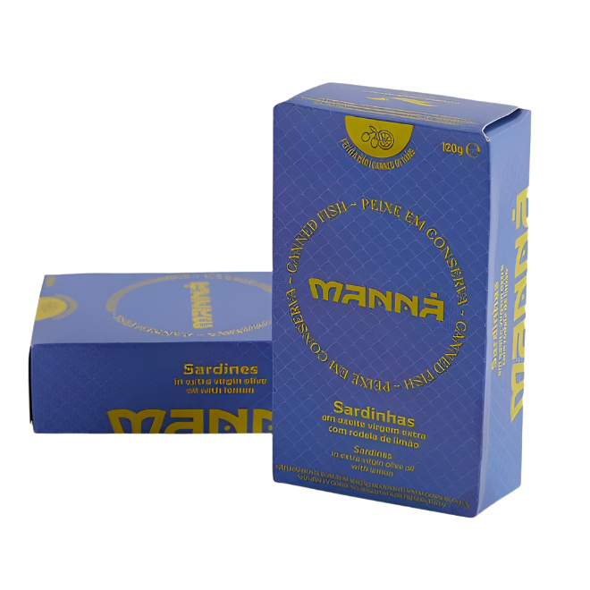 Sardynki w oliwie z oliwek extra virgin z cytryną | Manná