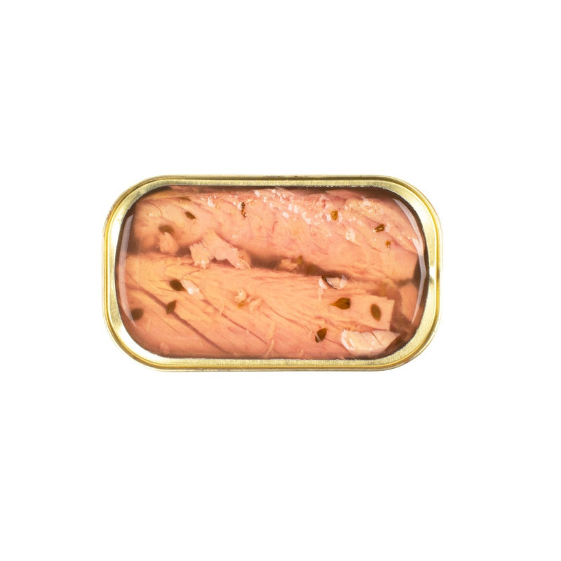 Filet z tuńczyka w sosie własnym z ekologicznym tymiankiem cytrynowym (BIO)