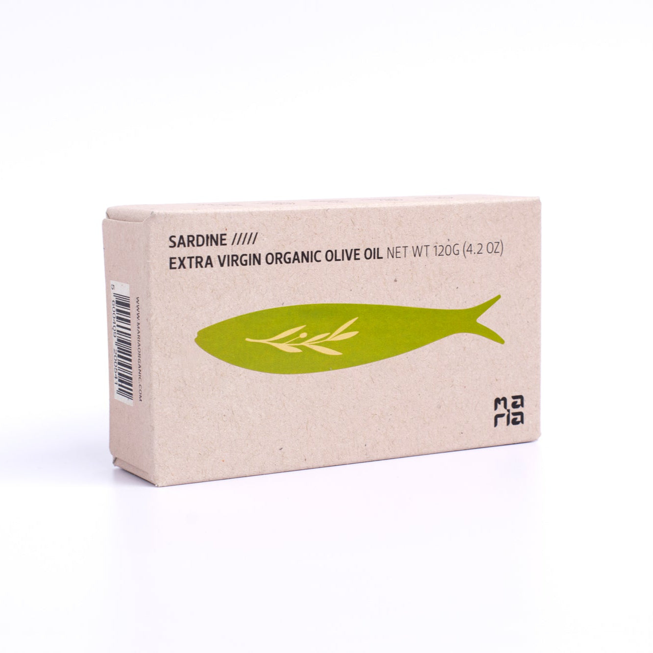 Sardynki w ekologicznej oliwie z oliwek extra virgin (BIO) | Maria Organic