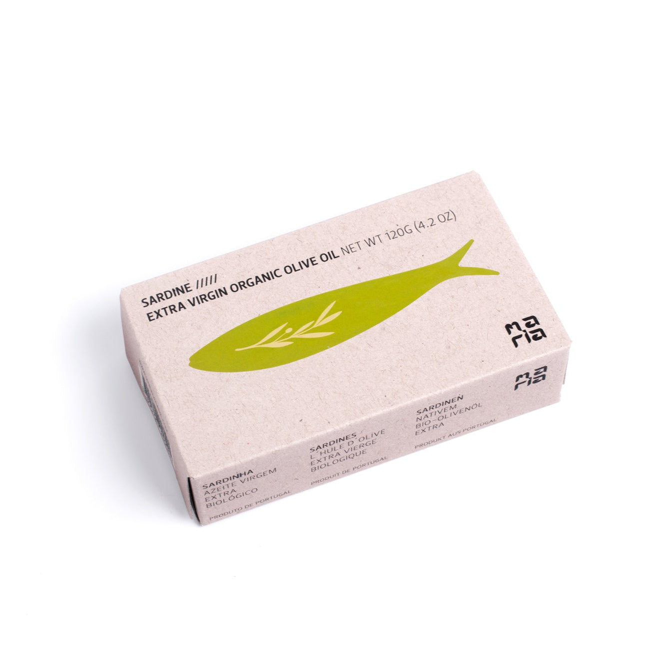 Sardynki w ekologicznej oliwie z oliwek extra virgin (BIO) | Maria Organic