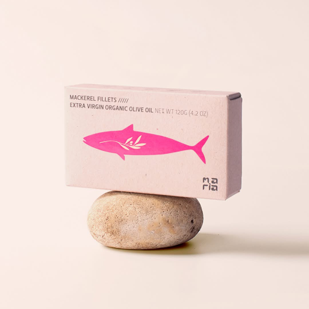 Filet z makreli w ekologicznej oliwie z oliwek extra virgin (BIO) | Maria Organic