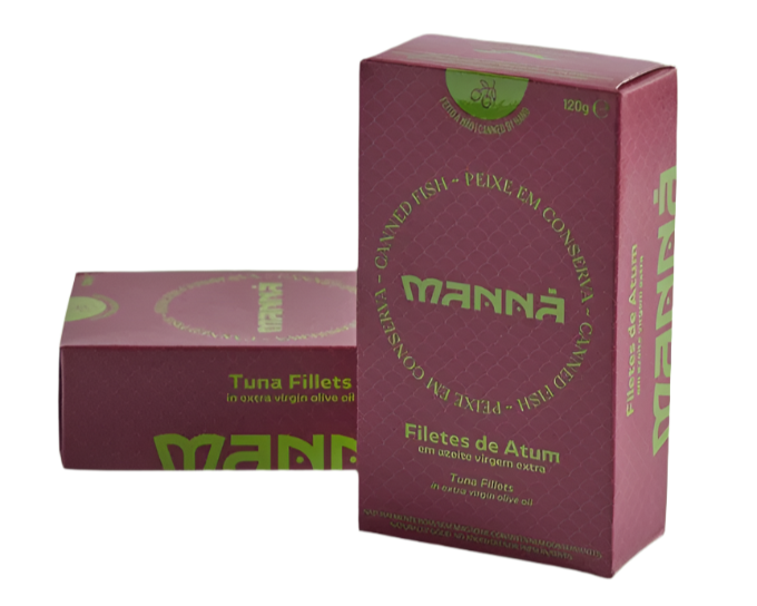 Filet z tuńczyka w oliwie z oliwek extra virgin Manná