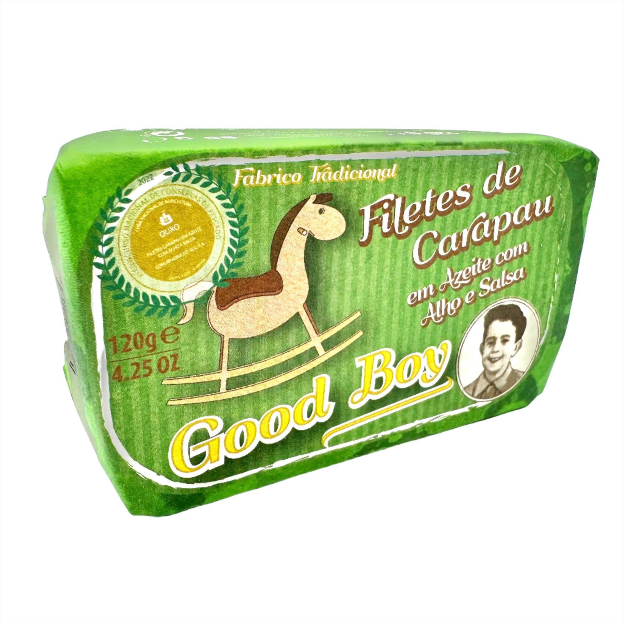 Filet z makreli w oliwie z oliwek z czosnkiem i pietruszką | GoodBoy