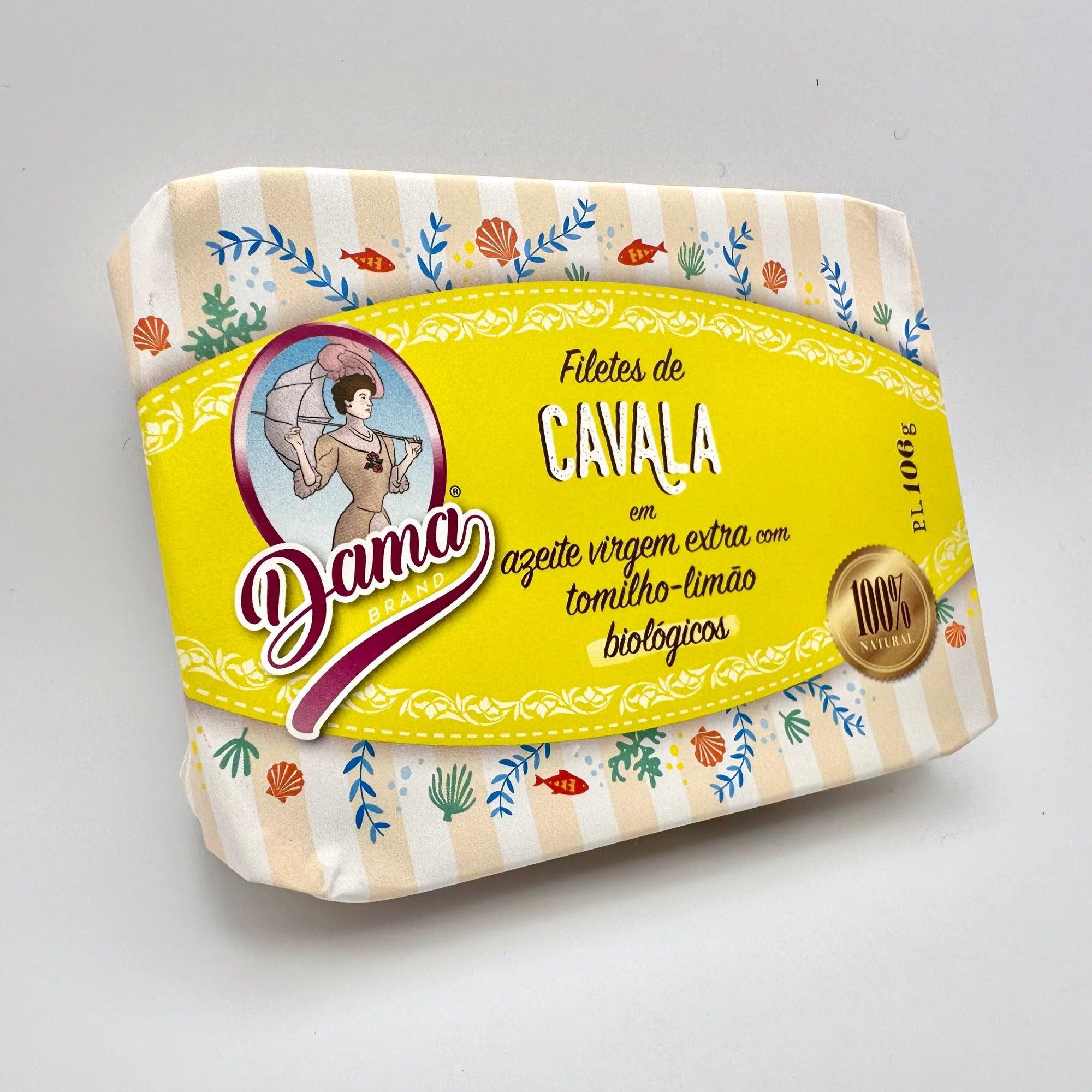 Filet z makreli w ekologicznej oliwie z oliwek extra virgin z tymiankiem cytrusowym (BIO) | Dama