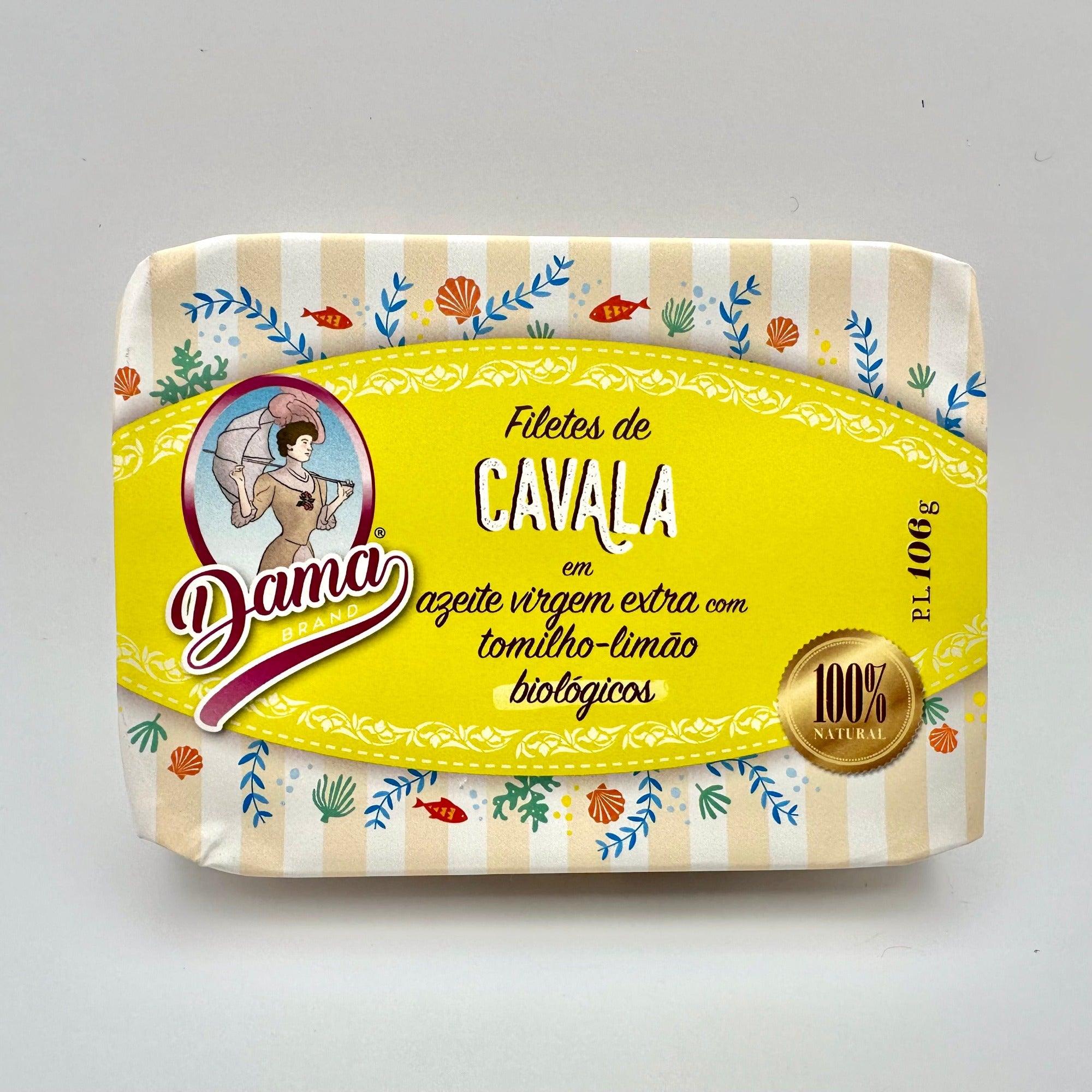 Filet z makreli w ekologicznej oliwie z oliwek extra virgin z tymiankiem cytrusowym (BIO) | Dama