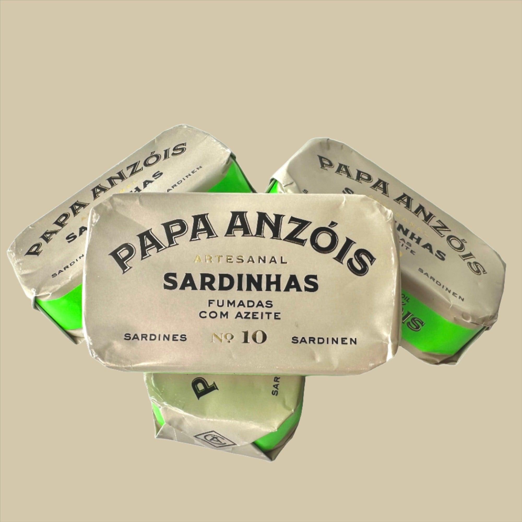 Sardynki w oliwie z oliwek z prawdziwego wędzenia | Papa Anzóis