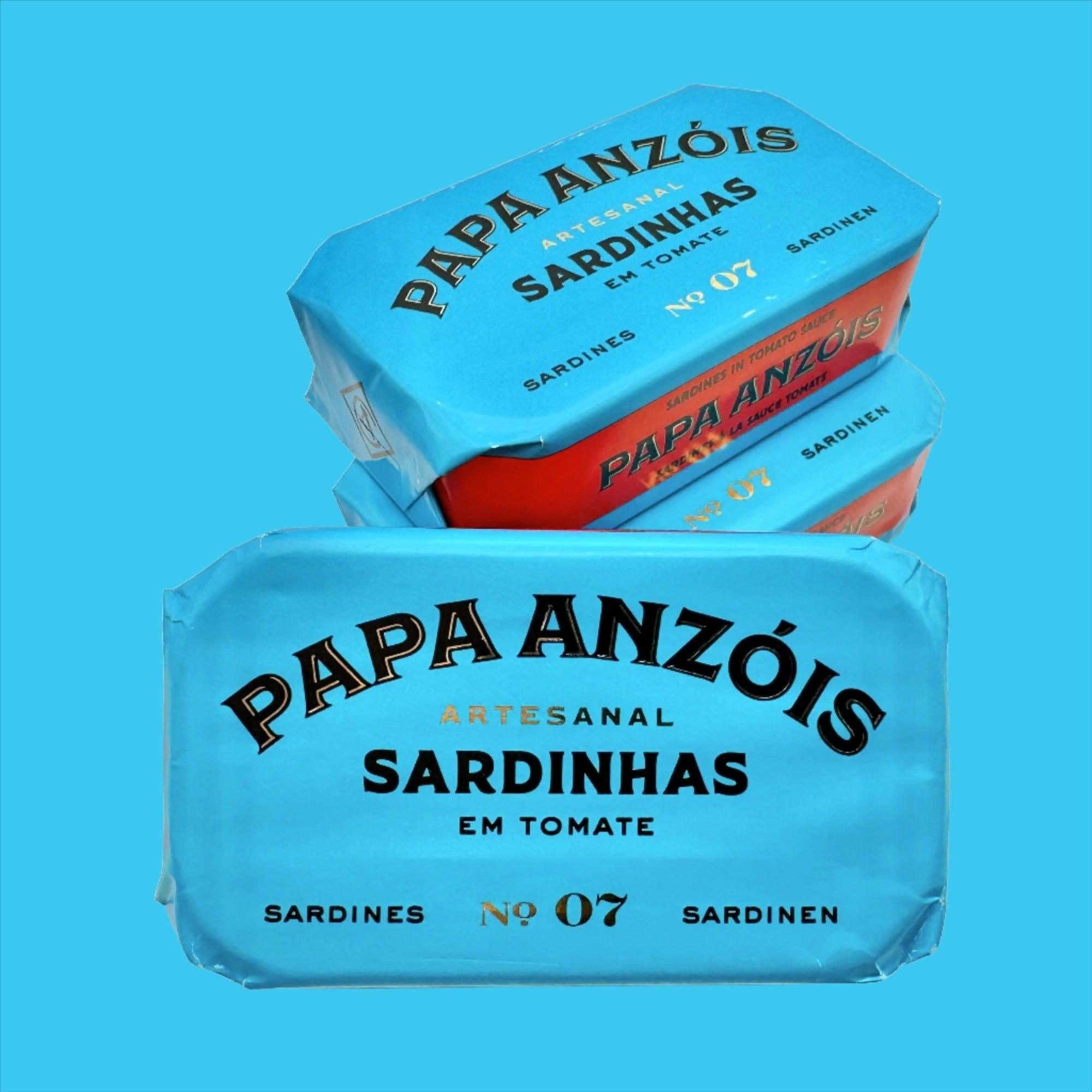 Sardynki w sosie pomidorowym z oliwą z oliwek extra virgin | Papa Anzóis
