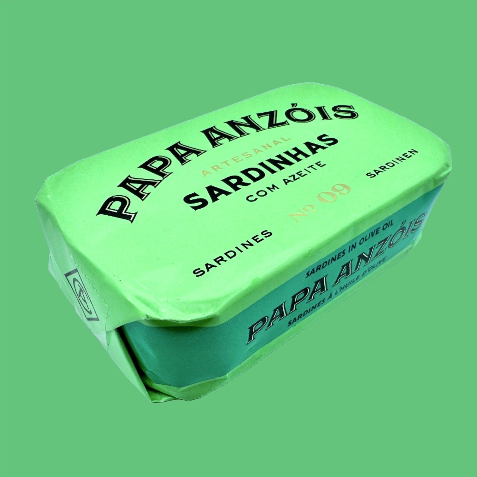 Sardynki w oliwie z oliwek extra virgin | Papa Anzóis