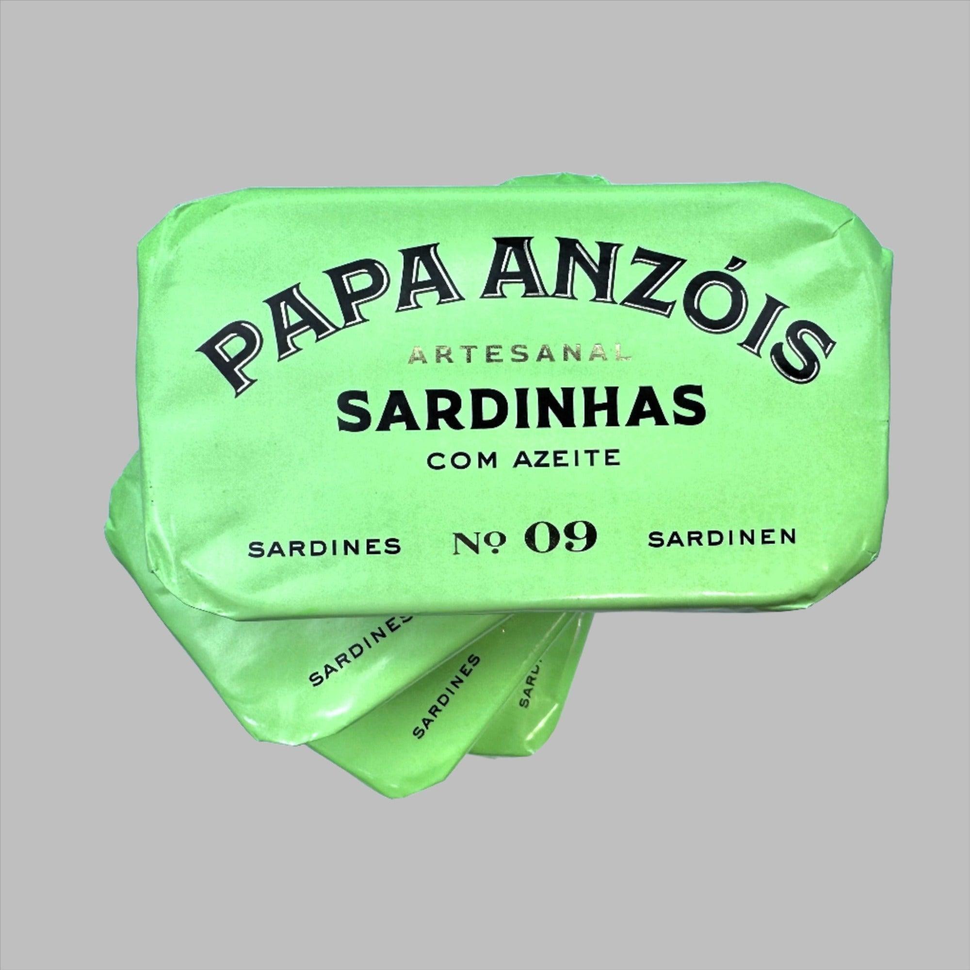 Sardynki w oliwie z oliwek extra virgin | Papa Anzóis