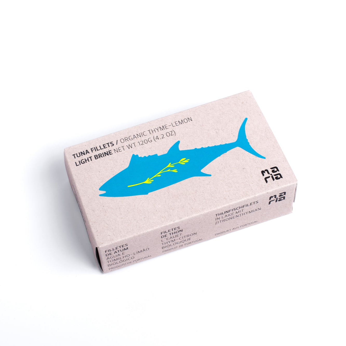 Filet z tuńczyka w sosie własnym z ekologicznym tymiankiem cytrynowym (BIO)