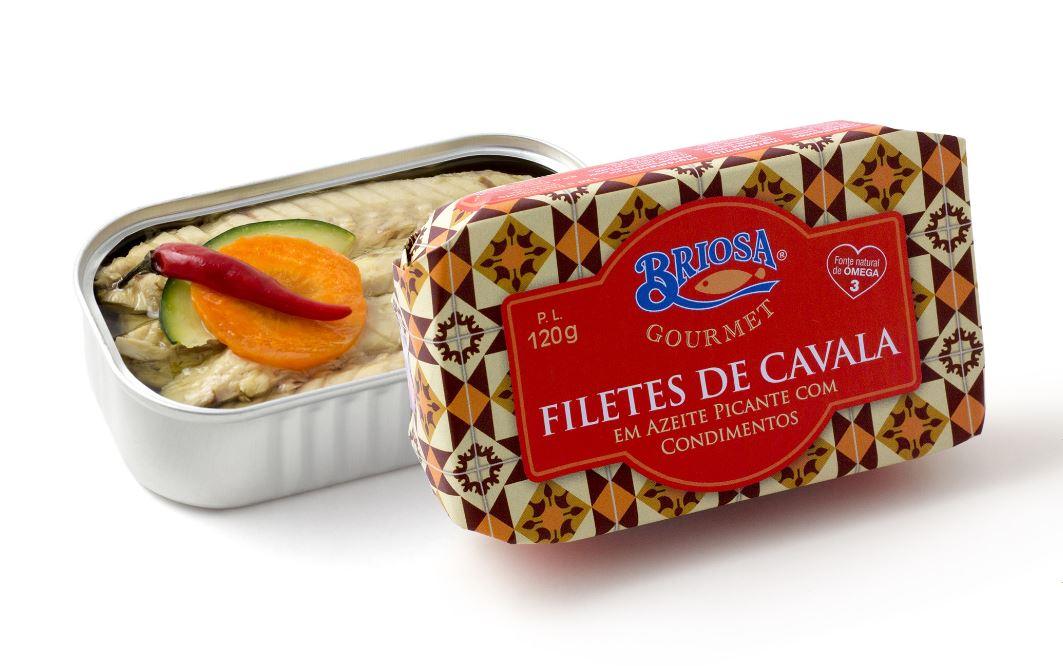 Filet z makreli w pikantnej oliwie z oliwek Briosa GOURMET