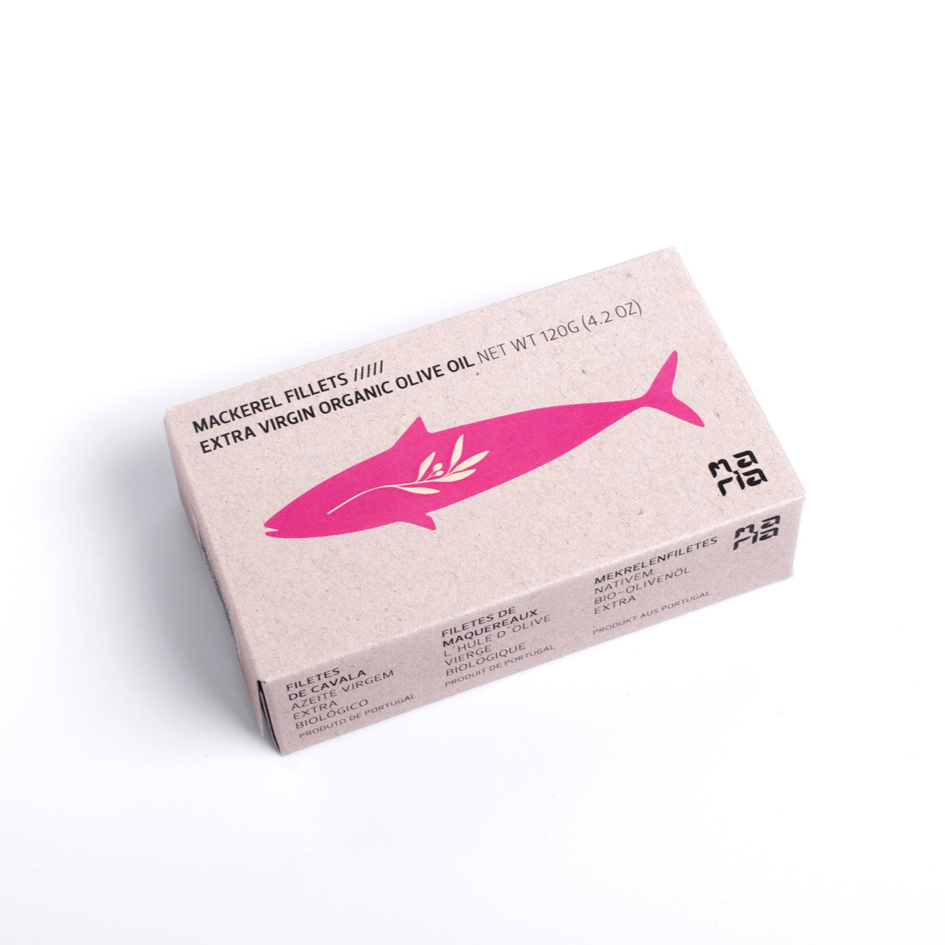 Filet z makreli w ekologicznej oliwie z oliwek extra virgin (BIO)