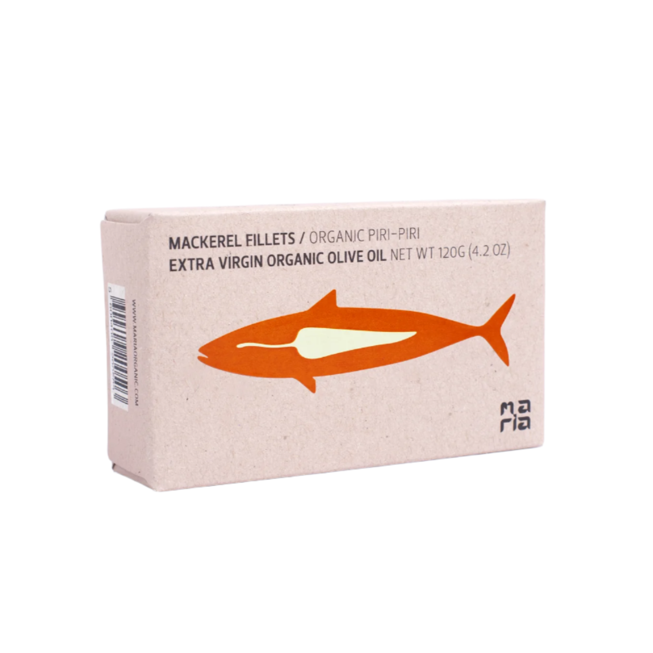 Filet z makreli w ekologicznej oliwie z oliwek extra virgin z chili (BIO)