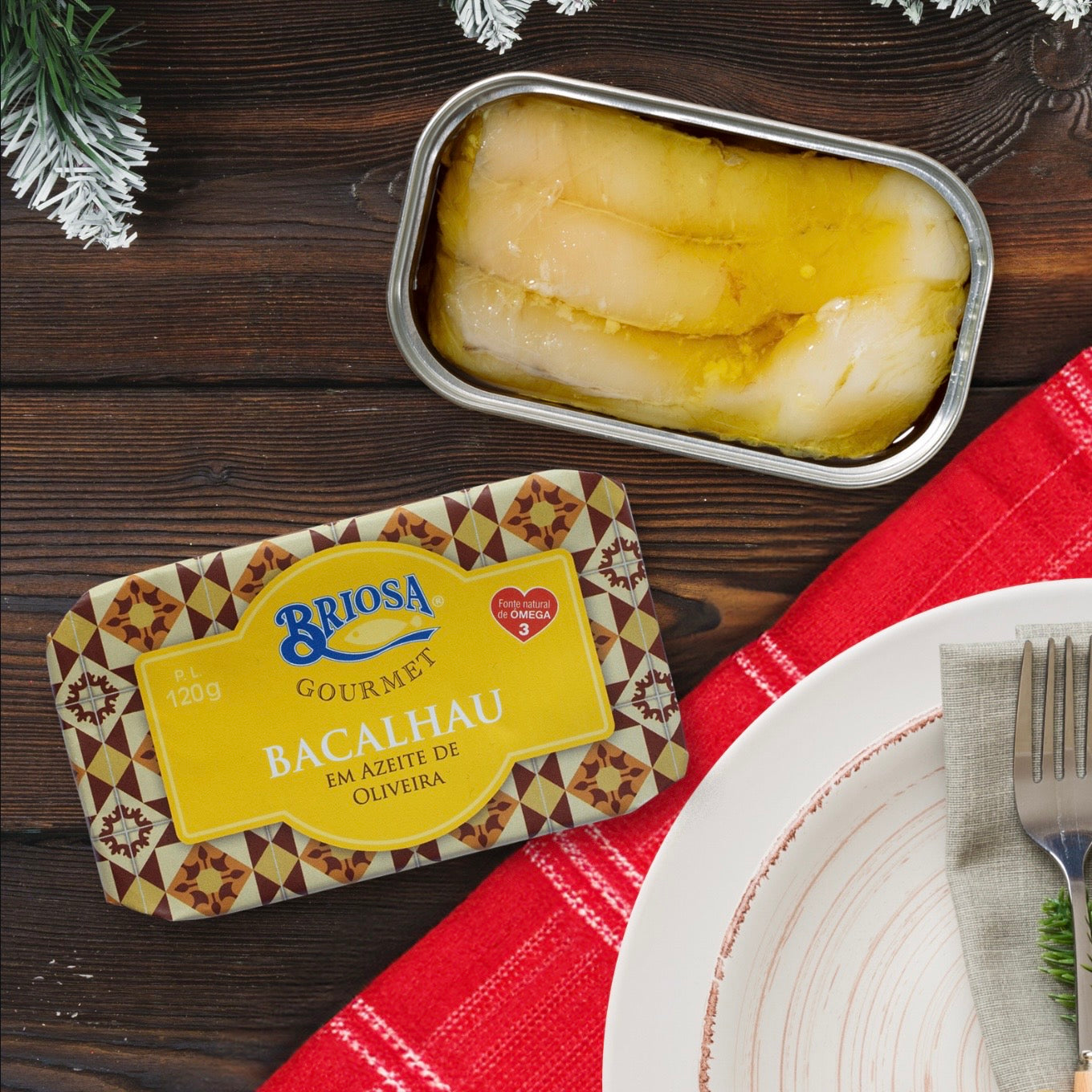 Dorsz w oliwie z oliwek | Briosa Gourmet