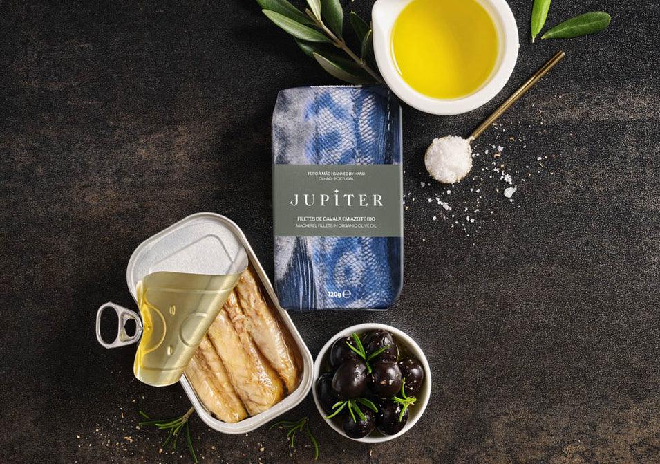 Filet z makreli w ekologicznej oliwie z oliwek | Jupiter
