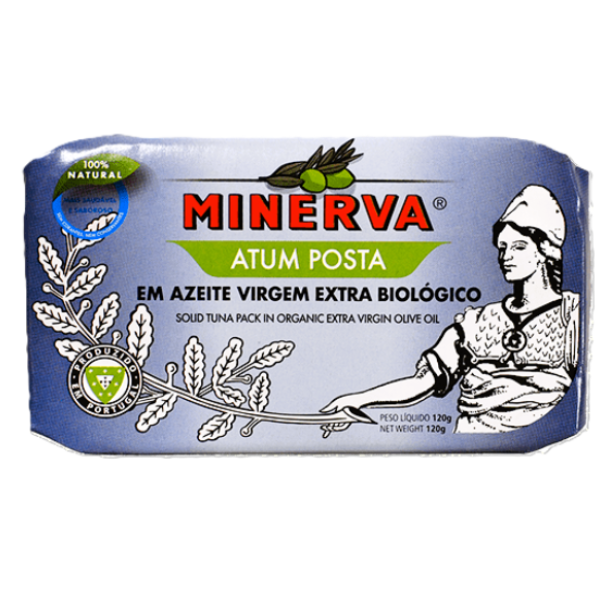 Tuńczyk w ekologicznej oliwie z oliwek extra virgin | Minerva BIO