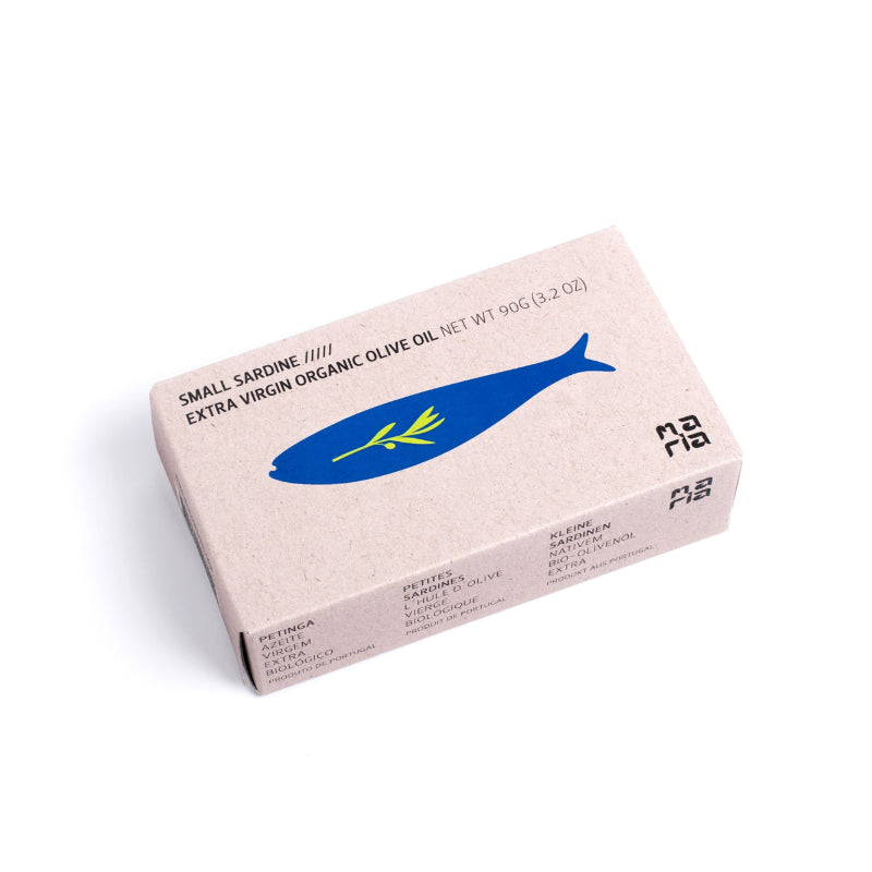 Małe sardynki w ekologicznej oliwie z oliwek extra virgin (BIO) | Maria Organic 1