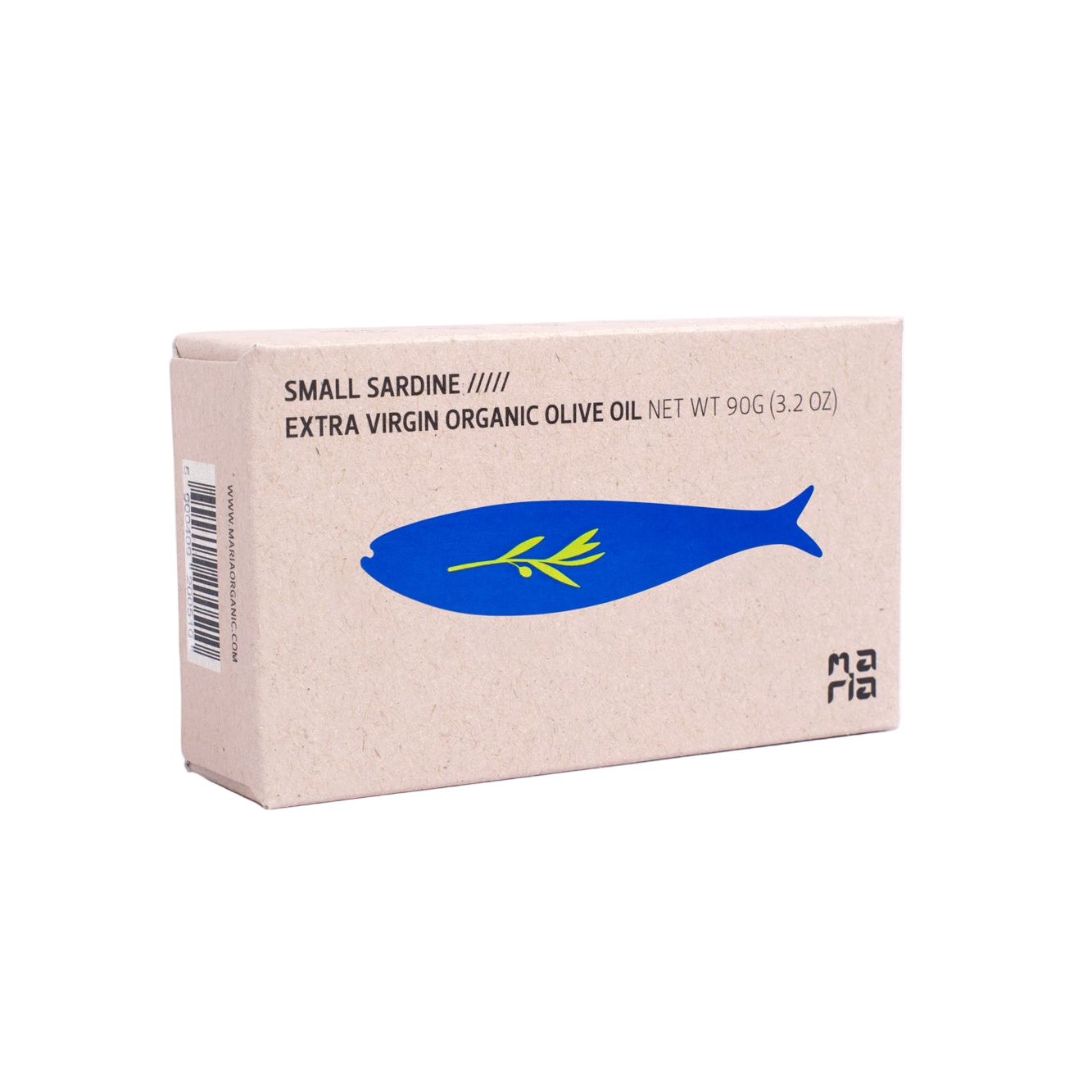 Małe sardynki w ekologicznej oliwie z oliwek extra virgin (BIO) | Maria Organic