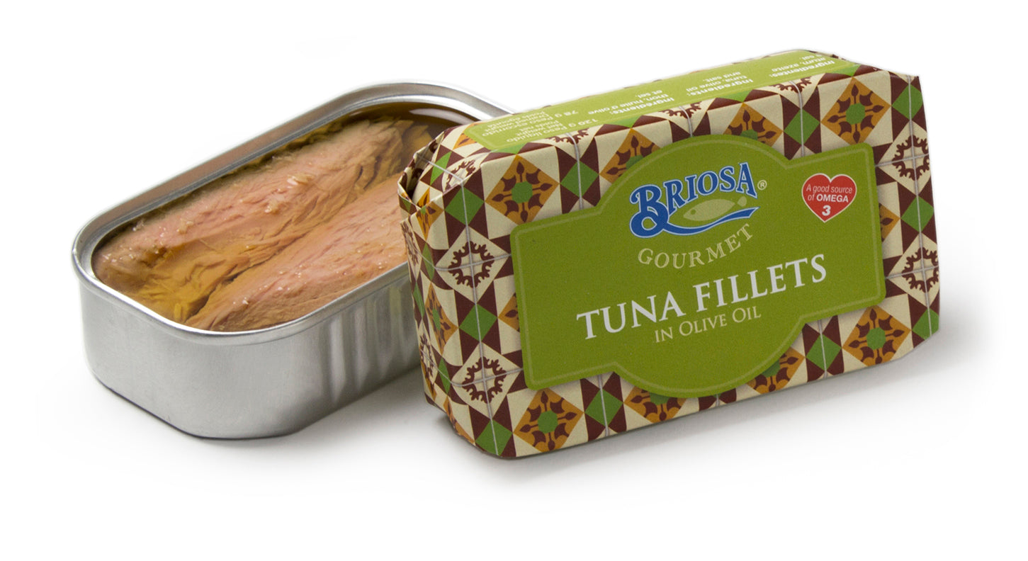 Filety tuńczyka w oliwie z oliwek | Briosa Gourmet