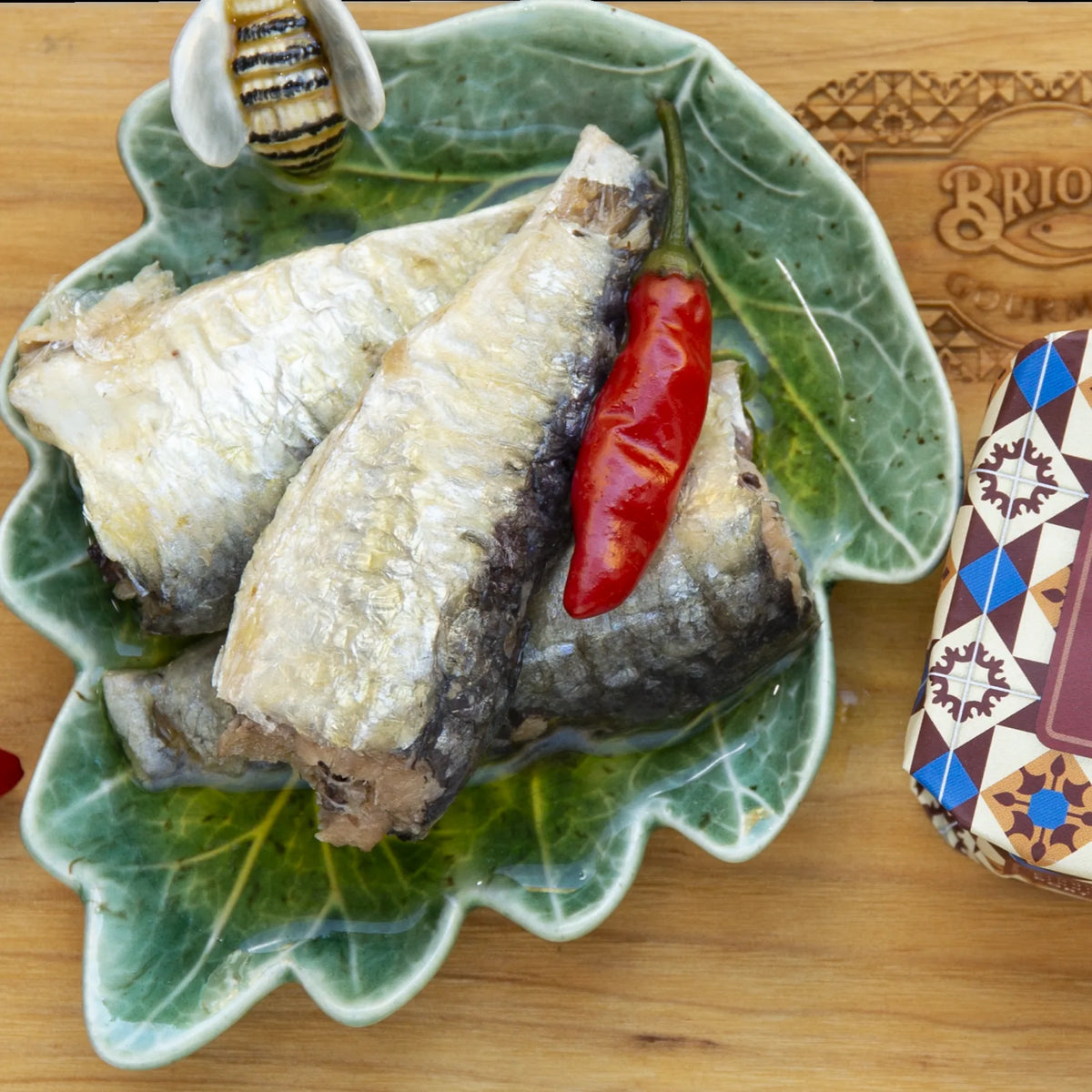 Sardynki w pikantnej oliwie z oliwek | Briosa Gourmet