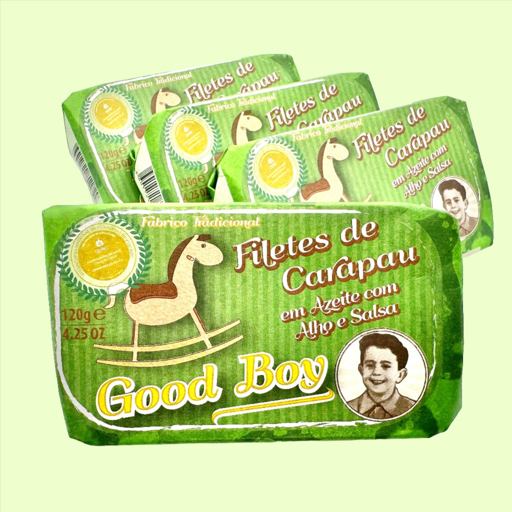 Filet z makreli w oliwie z oliwek z czosnkiem i pietruszką | GoodBoy