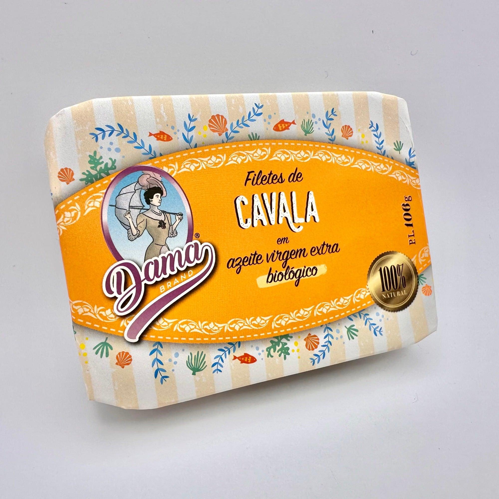 Filet z makreli w ekologicznej oliwie z oliwek extra virgin (BIO) | Dama