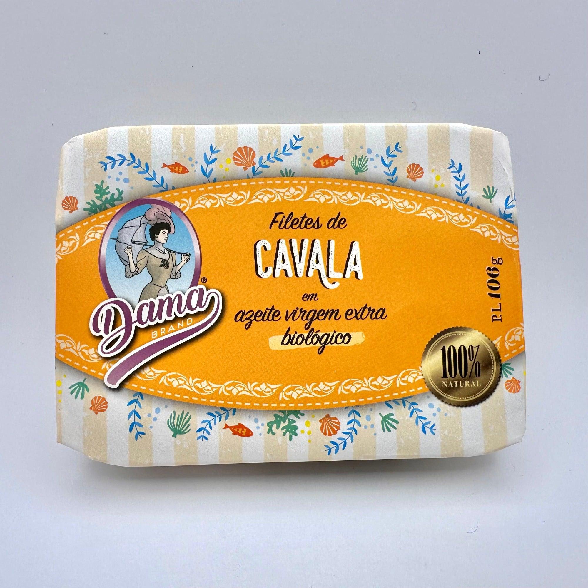 Filet z makreli w ekologicznej oliwie z oliwek extra virgin (BIO) | Dama