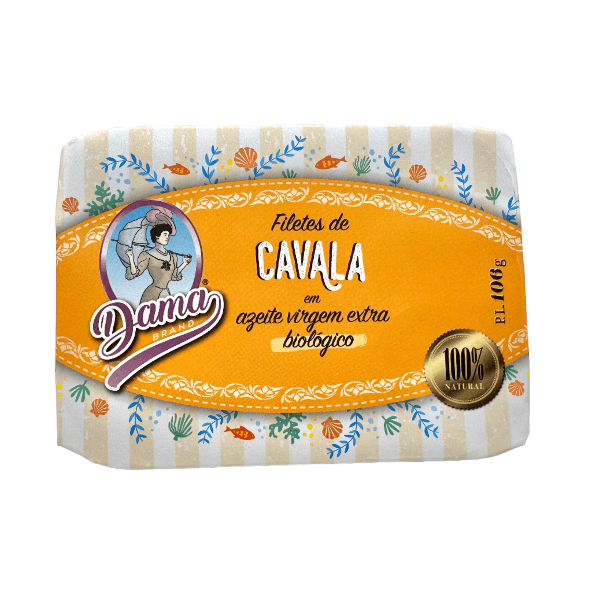 Filet z makreli w ekologicznej oliwie z oliwek extra virgin (BIO) | Dama