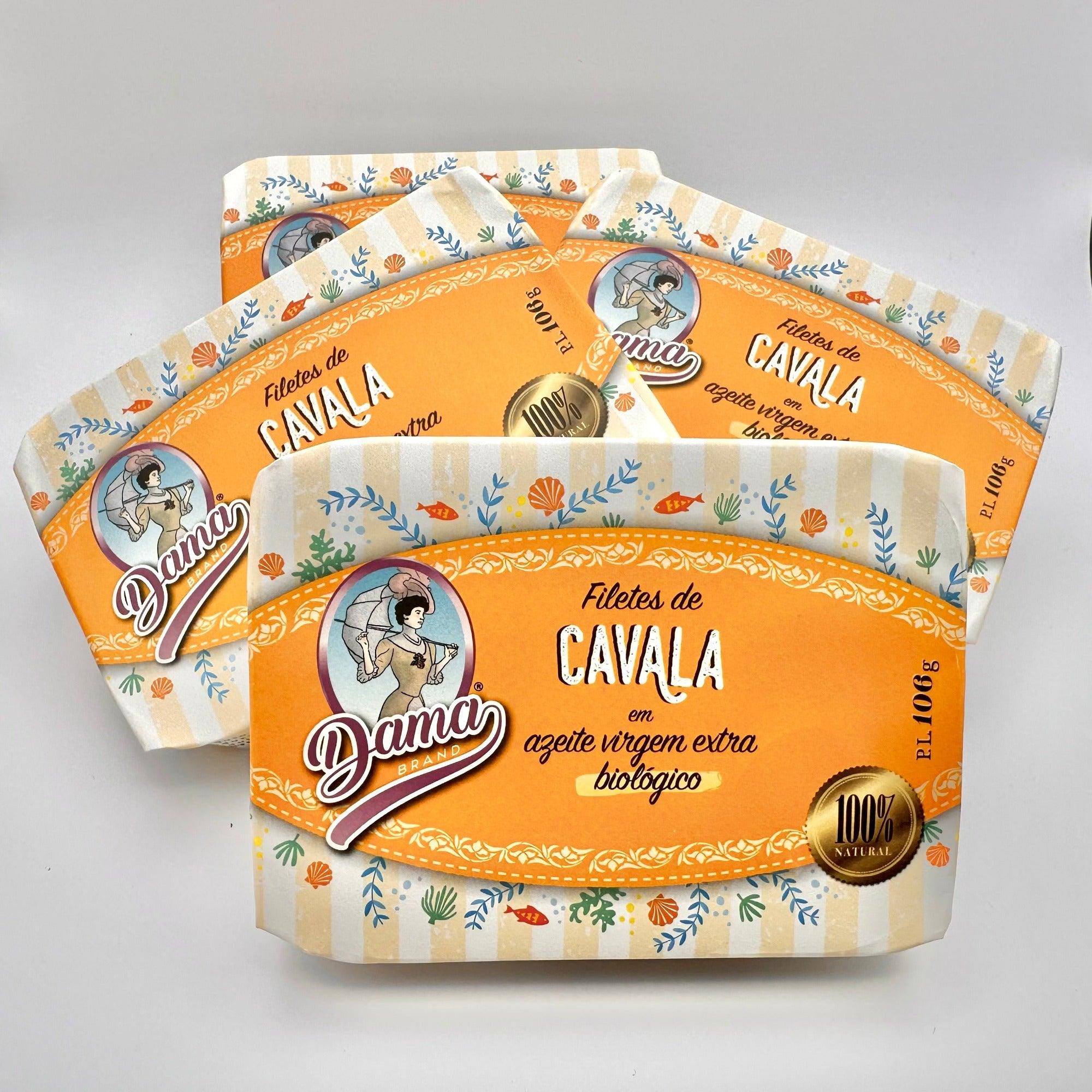 Filet z makreli w ekologicznej oliwie z oliwek extra virgin (BIO) | Dama