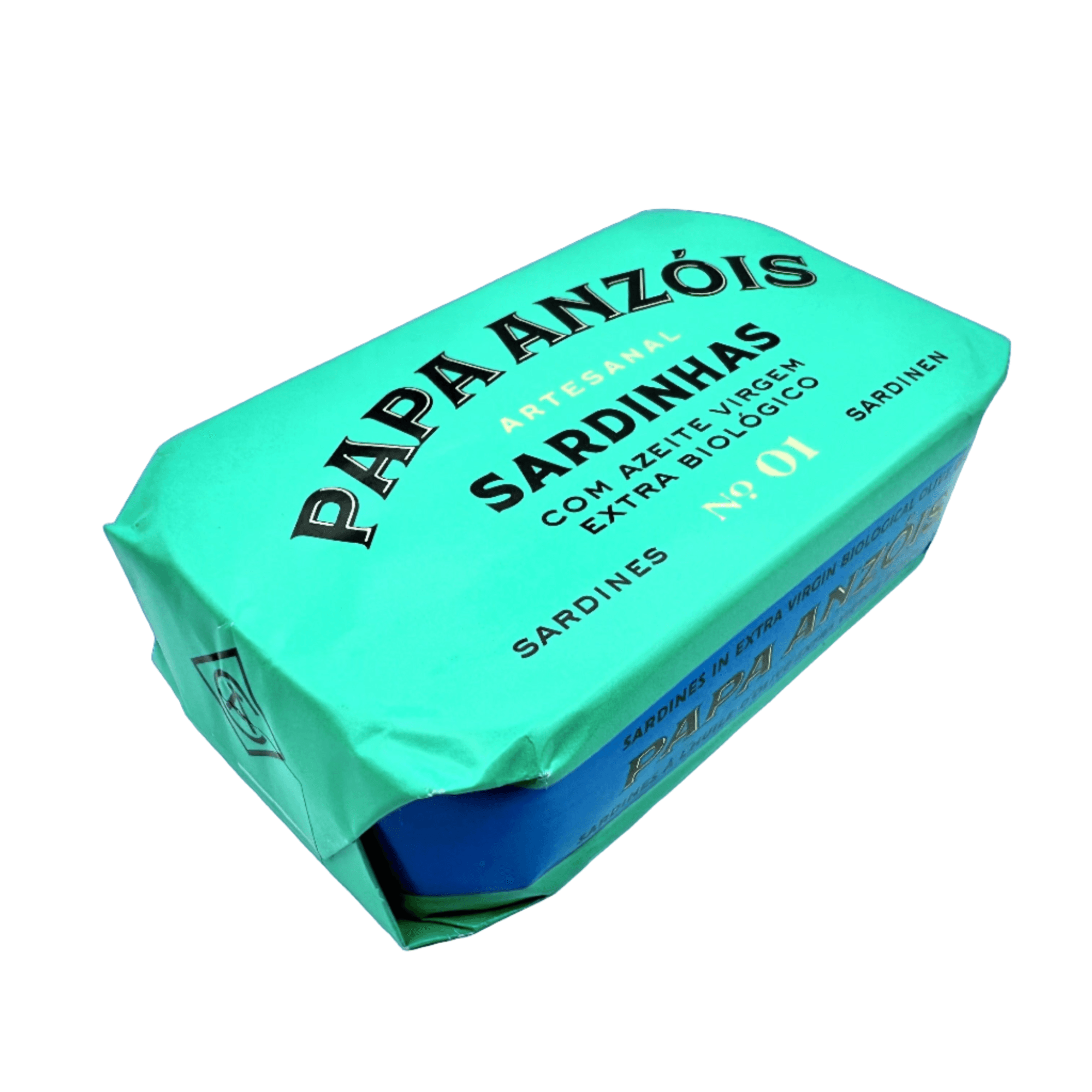 Sardynki w ekologicznej oliwie z oliwek extra virgin (BIO) | Papa Anzóis