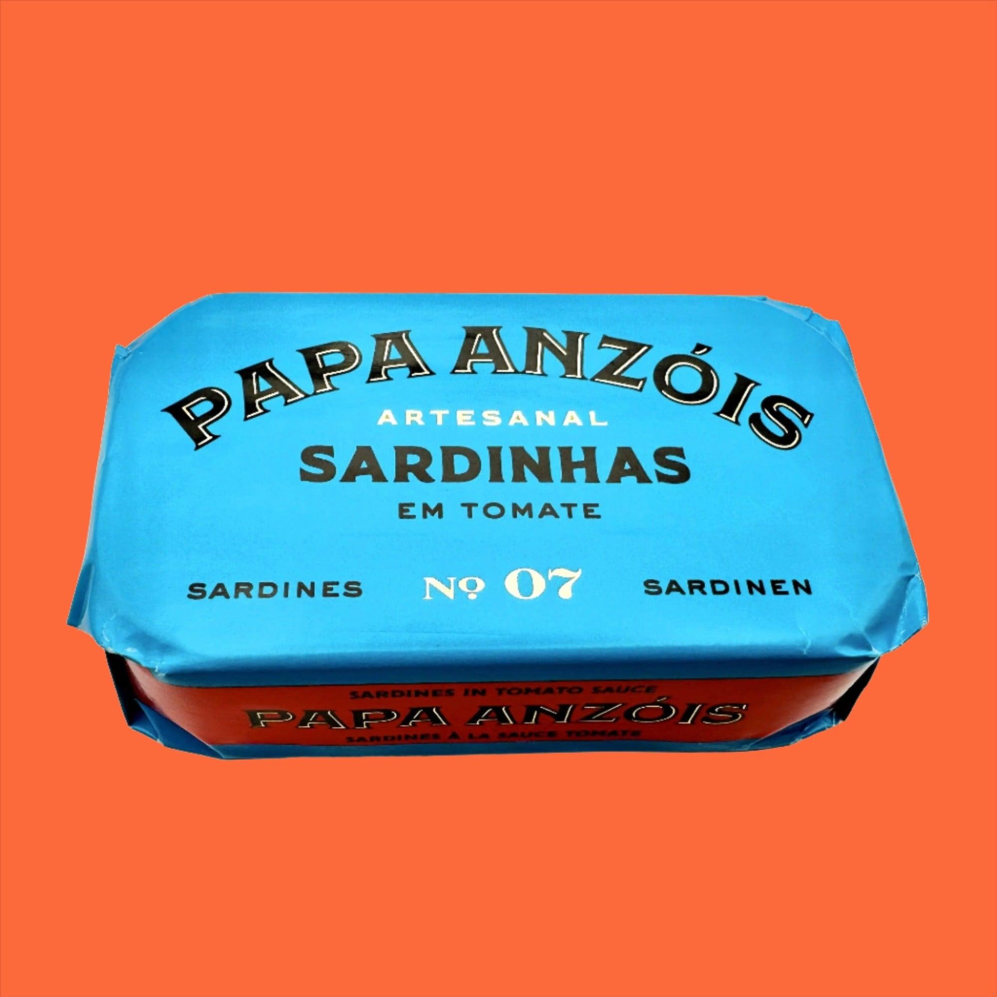 Sardynki w sosie pomidorowym z oliwą z oliwek extra virgin | Papa Anzóis