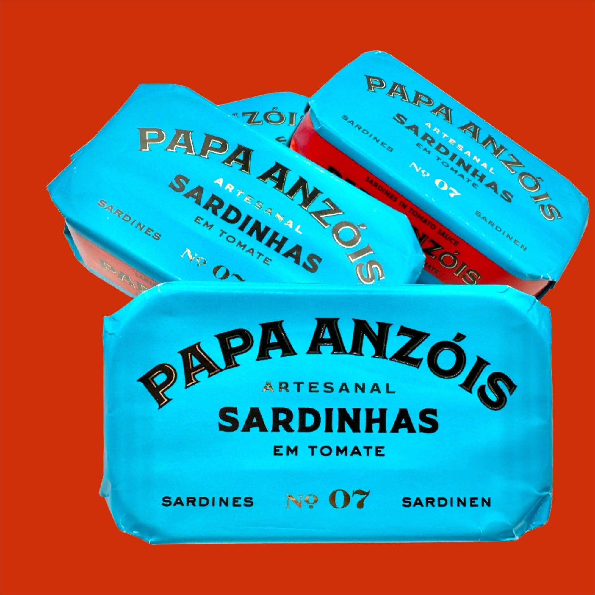 Sardynki w sosie pomidorowym z oliwą z oliwek extra virgin | Papa Anzóis