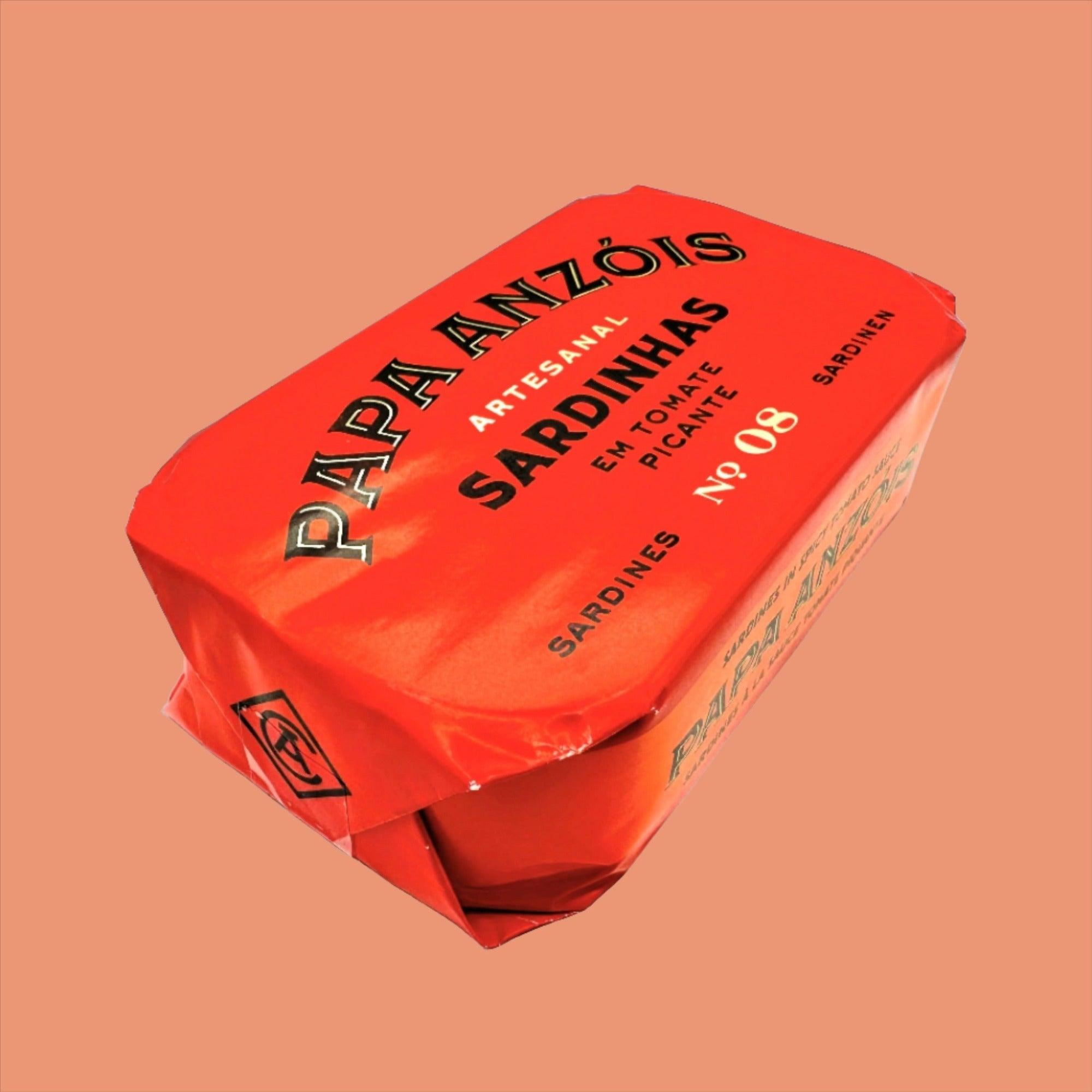 Sardynki w pikantnym sosie pomidorowym z oliwą extra virgin | Papa Anzóis