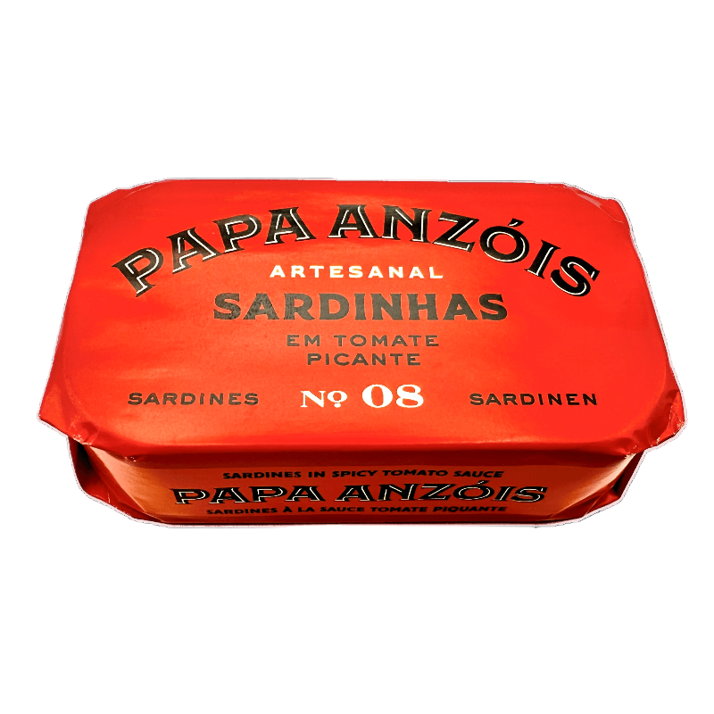 Sardynki w pikantnym sosie pomidorowym z oliwą z oliwek extra virgin | Papa Anzóis z Sardinele